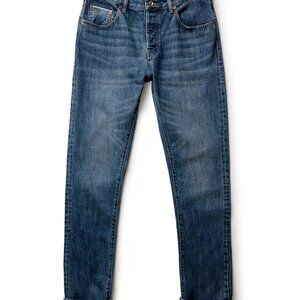 Taylor Stitch Men's Selvedge Mid Wash Slim Fit Jean, size 32x34